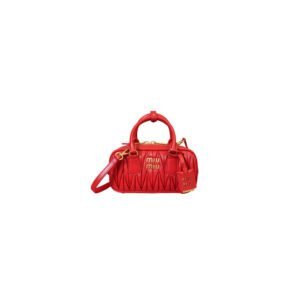 MIUMIU Medium Arcadie matelasse nappa Bag(HIGH-END GRADE)