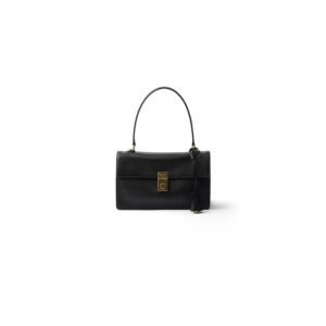 Prada Soft Sound medium leather shoulder bag(high-end grade)