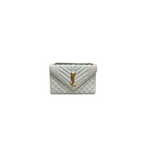 YSL envelope medium in grained leather