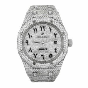 Audemars Piguet Royal Oak “Iced Out” 15400ST.OO.1220ST.02 Authentic Replica Edition
