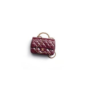 CHANEL Flap Bag with Top Handle