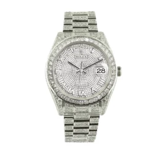Rolex Datejust 116300 “Iced Out Baguette” Ultra Precision Replica