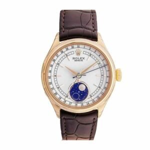 Rolex Cellini Moonphase 50535 “White Dial” Supreme Copy 1:1