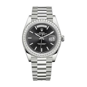 Rolex Day-Date 228238-0004 “Black Diamond Dial” Ultra Realistic Replica