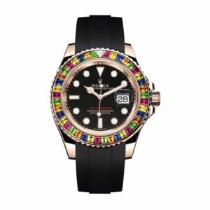 Rolex Perpetual Yacht-Master Gem-Set Bezel 116695 SATS Handcrafted Clone Quality