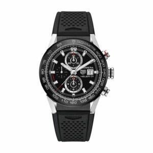TAG Heuer Carrera Chronograph CBN2A1B.BA0643 “Black Rubber” Deluxe Copy Quality
