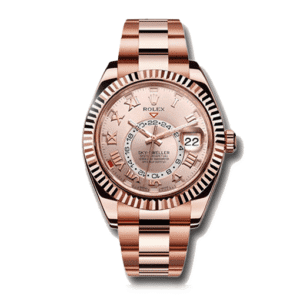 Rolex Sky-Dweller 326935 “Everose Gold” Deluxe Copy Quality
